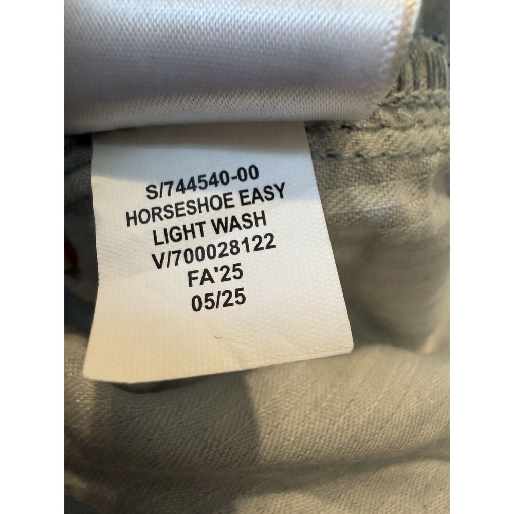 Gap Women Size M Horseshoe Barrel Ultra Soft Easy Pull On Mid Rise Jeans - Picture 5 of 9